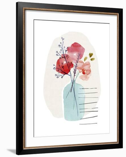 One Vase-Kelly Ventura-Framed Art Print