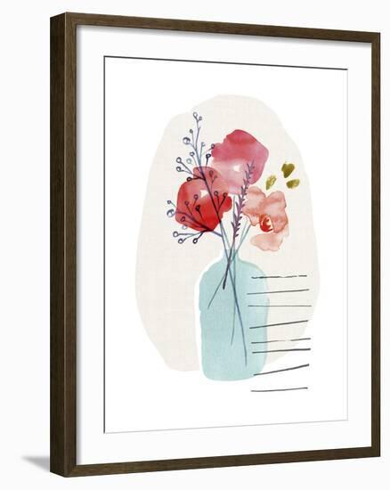 One Vase-Kelly Ventura-Framed Art Print