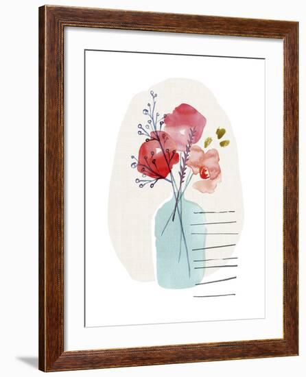 One Vase-Kelly Ventura-Framed Art Print