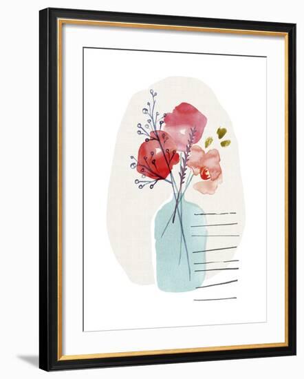 One Vase-Kelly Ventura-Framed Art Print