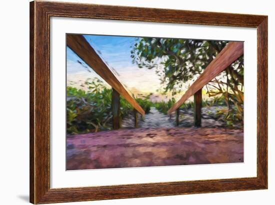 One Way - In the Style of Oil Painting-Philippe Hugonnard-Framed Giclee Print