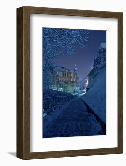 One Winter Night-duallogic-Framed Photographic Print