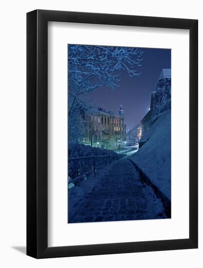 One Winter Night-duallogic-Framed Photographic Print