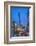 One World Trade Center and 911 Memorial, Lower Manhattan, New York City, New York, USA-Jon Arnold-Framed Photographic Print