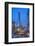 One World Trade Center and 911 Memorial, Lower Manhattan, New York City, New York, USA-Jon Arnold-Framed Photographic Print