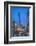 One World Trade Center and 911 Memorial, Lower Manhattan, New York City, New York, USA-Jon Arnold-Framed Photographic Print