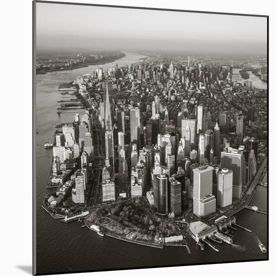 One World Trade Center and Lower Manhattan, New York City, New York, USA-Jon Arnold-Mounted Photographic Print