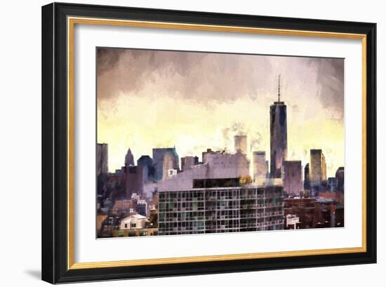 One World Trade Center Cityscape-Philippe Hugonnard-Framed Giclee Print