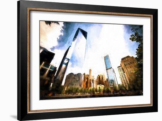 One World Trade Center District-Philippe Hugonnard-Framed Giclee Print