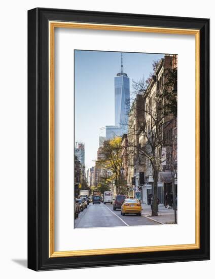 One World Trade Center from Soho, New York City, New York, USA-Jon Arnold-Framed Photographic Print