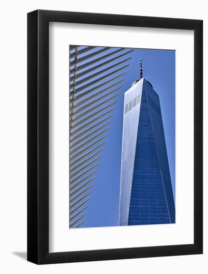 One World Trade Center in New York City, New York, USA-Simon Montgomery-Framed Photographic Print