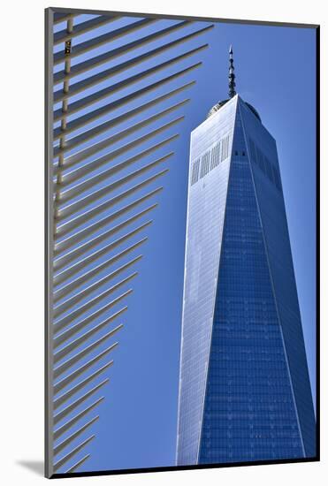 One World Trade Center in New York City, New York, USA-Simon Montgomery-Mounted Photographic Print