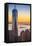 One World Trade Center, Lower Manhattan, New York City, New York, USA-Jon Arnold-Framed Premier Image Canvas