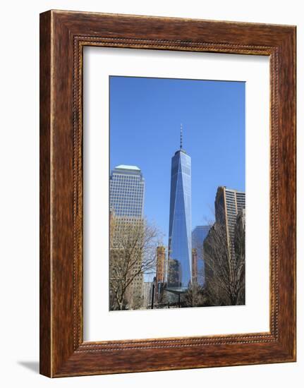 One World Trade Center, New York, USA-Susan Pease-Framed Photographic Print