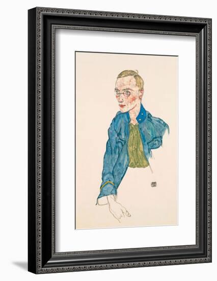 One-Year Volunteer Lance-Corporal, 1916-Egon Schiele-Framed Giclee Print