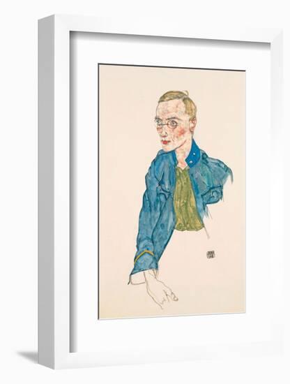 One-Year Volunteer Lance-Corporal, 1916-Egon Schiele-Framed Giclee Print