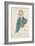 One-Year Volunteer Private, 1916-Egon Schiele-Framed Premium Giclee Print