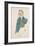 One-Year Volunteer Private, 1916-Egon Schiele-Framed Premium Giclee Print