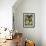 One Yellow Cat-Gabriela Avila-Framed Art Print displayed on a wall