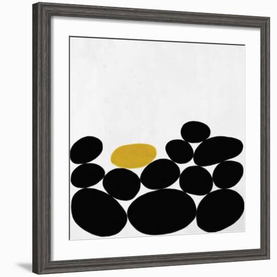 One Yellow Stone-Yuko Lau-Framed Giclee Print