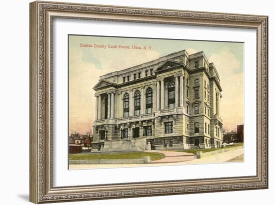 Oneida County Courthouse, Utica, New York-null-Framed Art Print