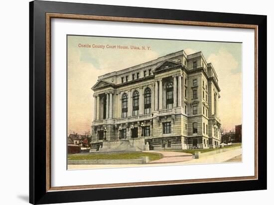 Oneida County Courthouse, Utica, New York-null-Framed Art Print