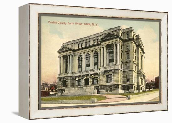 Oneida County Courthouse, Utica, New York-null-Framed Stretched Canvas