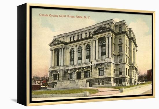 Oneida County Courthouse, Utica, New York-null-Framed Stretched Canvas