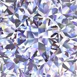 Diamond Geometric Pattern Of Colored Brilliant Triangles-oneo-Premium Giclee Print