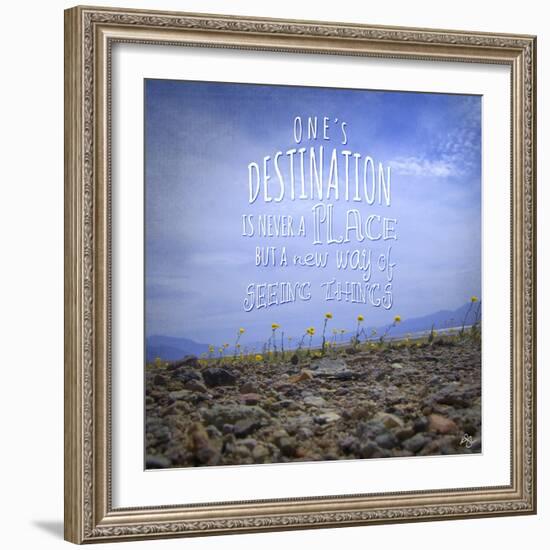 Ones Destination-Kimberly Glover-Framed Giclee Print