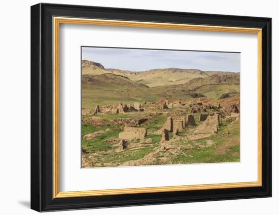 Ongiin Khiid Monastery Ruins, Saikhan Ovoo, the Gobi, Mongolia, Central Asia, Asia-Eleanor Scriven-Framed Photographic Print