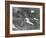 Ongoing Tank Battle Between Russian and German Armor During WWII-null-Framed Photographic Print