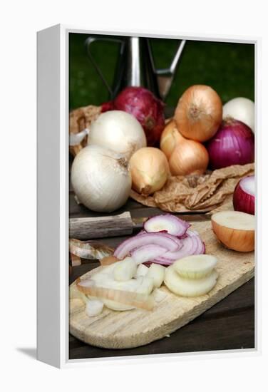 Onions-null-Framed Premier Image Canvas