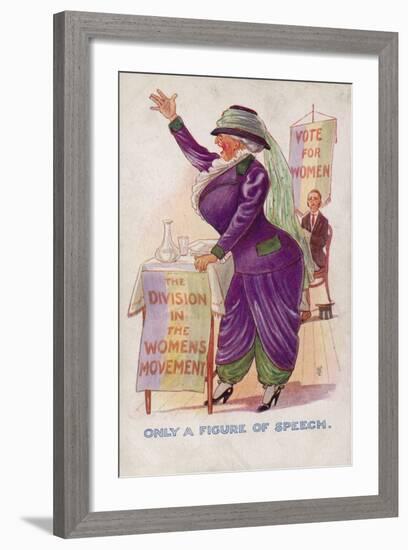 Only a Figure of Speech-null-Framed Giclee Print