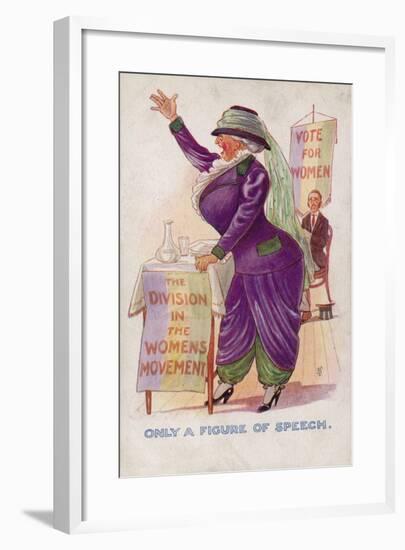 Only a Figure of Speech-null-Framed Giclee Print