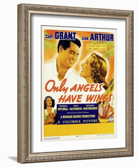 Only Angels Have Wings, 1939, "Only Angels Have Wings" Directed by Howard Hawks-null-Framed Giclee Print