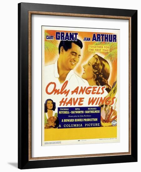 Only Angels Have Wings, 1939, "Only Angels Have Wings" Directed by Howard Hawks-null-Framed Giclee Print