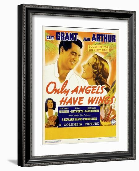 Only Angels Have Wings, 1939, "Only Angels Have Wings" Directed by Howard Hawks-null-Framed Giclee Print