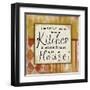 Only Reason I Have a Kitchen-Jennifer Pugh-Framed Art Print
