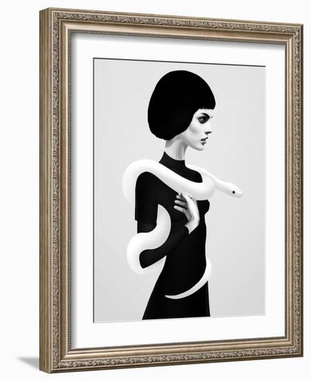 Only Skin-Ruben Ireland-Framed Art Print