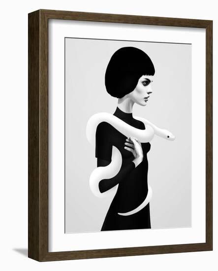 Only Skin-Ruben Ireland-Framed Art Print