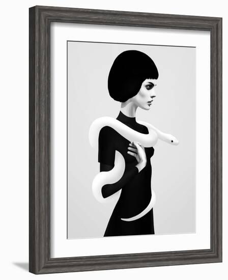 Only Skin-Ruben Ireland-Framed Art Print