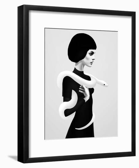 Only Skin-Ruben Ireland-Framed Art Print