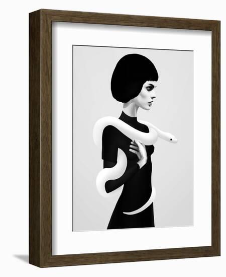 Only Skin-Ruben Ireland-Framed Art Print