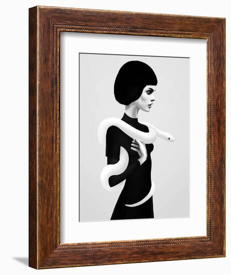 Only Skin-Ruben Ireland-Framed Art Print