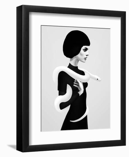 Only Skin-Ruben Ireland-Framed Art Print