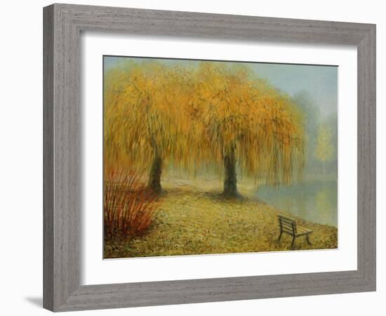 Only Two Of Us-kirilstanchev-Framed Art Print