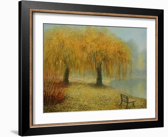 Only Two Of Us-kirilstanchev-Framed Art Print