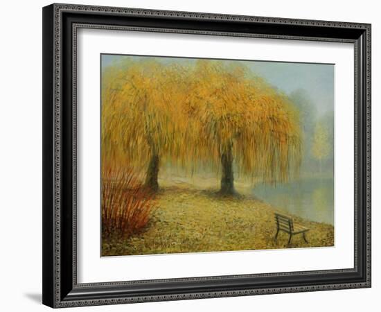 Only Two Of Us-kirilstanchev-Framed Art Print