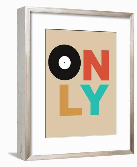 Only Vinyl 1-NaxArt-Framed Art Print